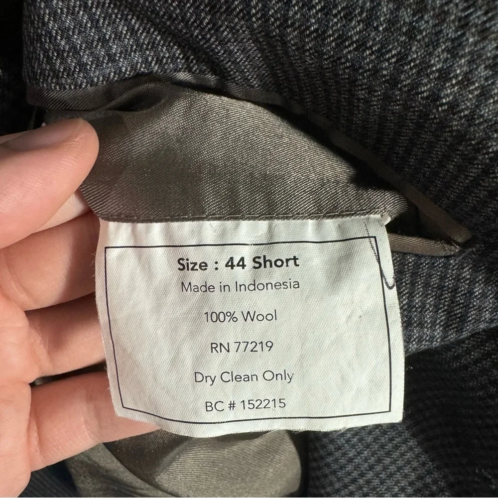 Joseph‎ & Feiss Gold 100% Wool Sports Coat/Blazer Size 44S